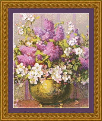 click here to view larger image of Spring Lilacs & Blooms (chart)