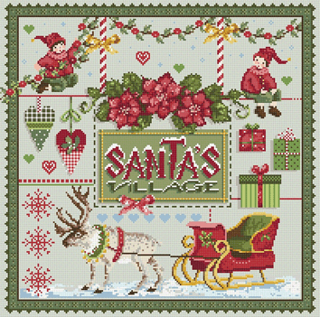 click here to view larger image of Santa's Village (chart)