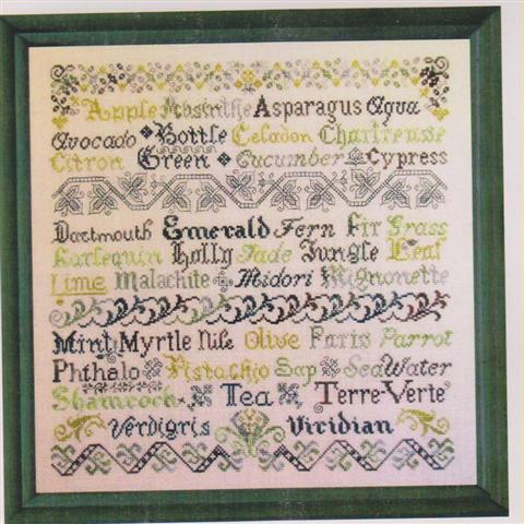 click here to view larger image of Verdant Variations (chart)