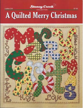 click here to view larger image of Quilted Merry Christmas, A (chart)