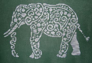 click here to view larger image of Tribal Elephant (chart)