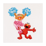 click here to view larger image of Sesame Street Dancing (counted cross stitch kit)