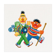 click here to view larger image of Sesame Street Hiking (counted cross stitch kit)