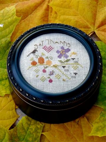 click here to view larger image of Say Thanks (counted cross stitch kit)