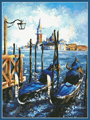 click here to view larger image of Gondolas In Venice (chart)