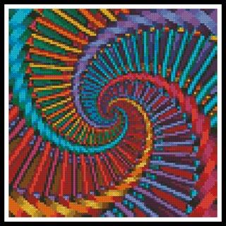 click here to view larger image of Mini Fractal Spiral (chart)