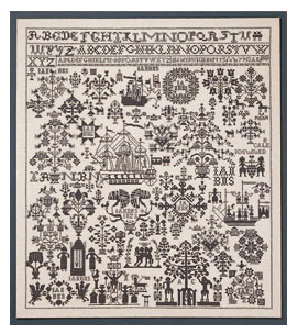 click here to view larger image of Sampler 1823 (counted cross stitch kit)