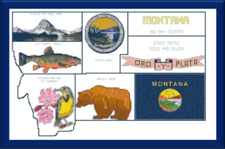 click here to view larger image of Montana Sampler (chart)