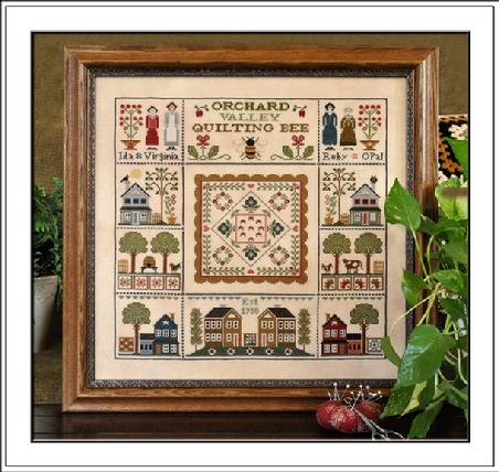 click here to view larger image of Orchard Valley Quilting Bee (chart)