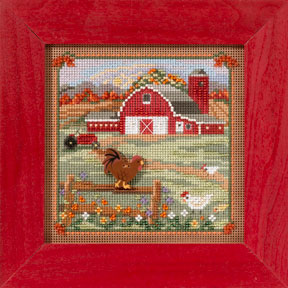 click here to view larger image of Country Morning (2013) (counted cross stitch kit)