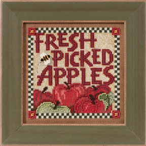 click here to view larger image of Picked Apples (2013) (counted cross stitch kit)