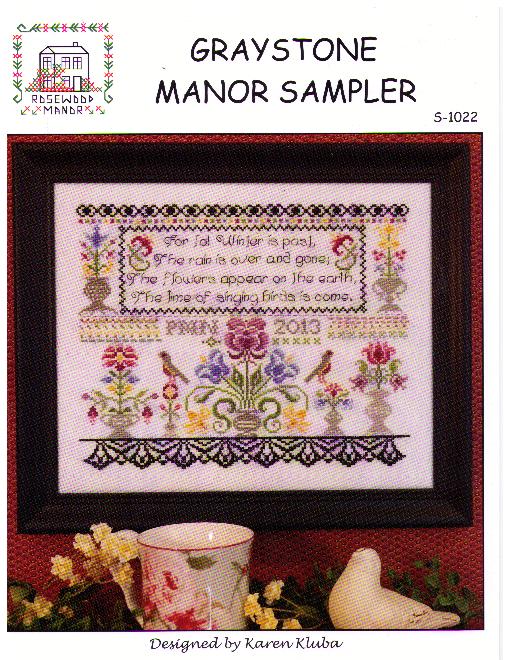 click here to view larger image of Graystone Manor Sampler (chart)