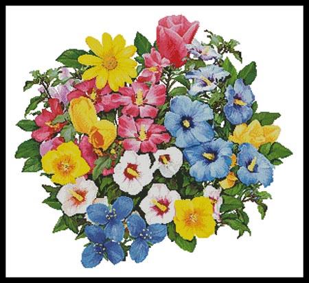 click here to view larger image of Bright Bouquet  (Isabella Angelini) (chart)