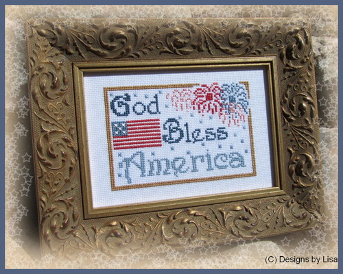 click here to view larger image of God Bless America (chart)