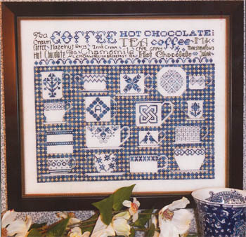 click here to view larger image of China Blue Sampler (chart)