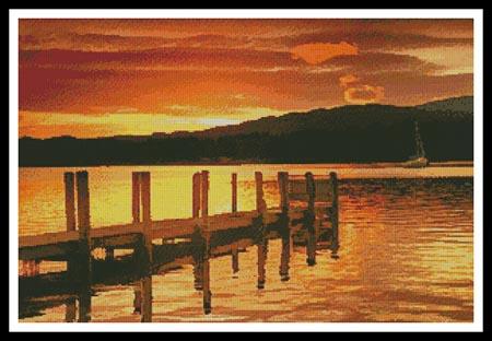 click here to view larger image of Sunset Dock (chart)