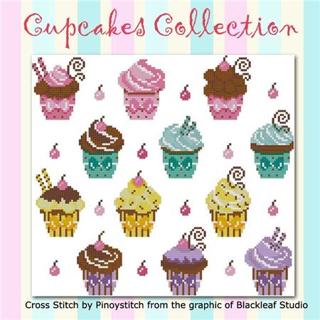 click here to view larger image of Cupcakes Collection (chart)