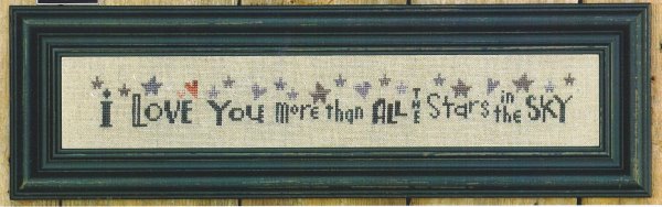click here to view larger image of I Love You More Than All The Stars in the Sky ()