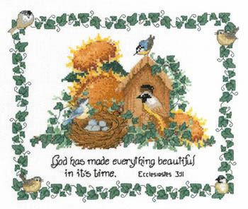 click here to view larger image of Summer Birdhouse (chart)