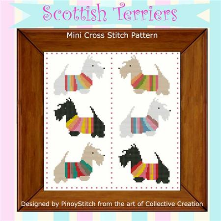 click here to view larger image of Scottish Terrier Mini Sampler (chart)