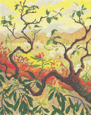 click here to view larger image of Japanese Style Landscape (Paul Ranson) (chart)