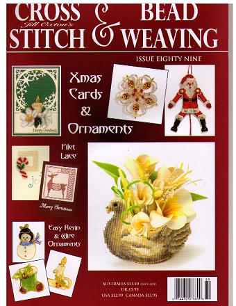 click here to view larger image of Cross Stitch & Bead Weaving Issue #89 (magazines)