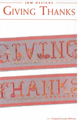 click here to view larger image of Giving Thanks (chart)