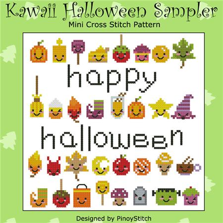 click here to view larger image of Kawaii Halloween Sampler (chart)
