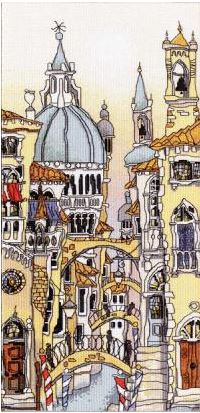 click here to view larger image of Venice Palazzo I (Aida) (counted cross stitch kit)