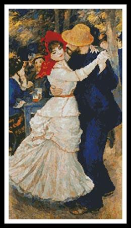 click here to view larger image of Dance at Bougival  (Pierre-Auguste Renoir) (chart)
