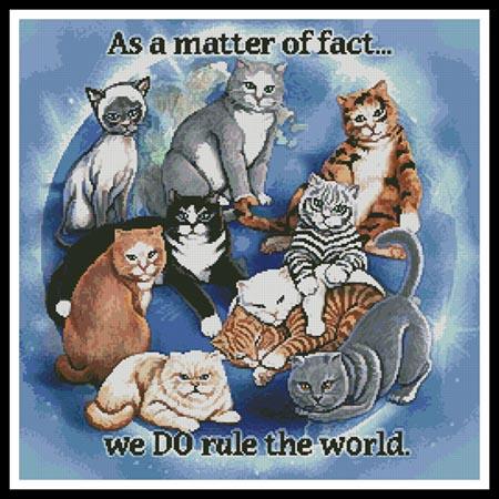 click here to view larger image of Cats Rule  (Gail Gastfield) (chart)