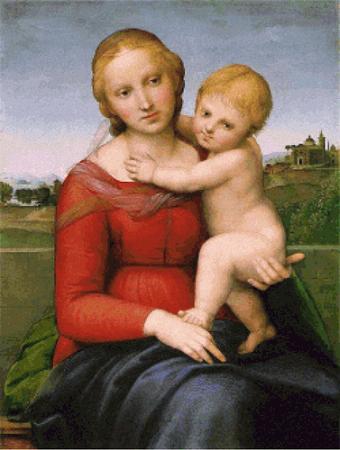 click here to view larger image of Madonna and Child - Raphael (chart)
