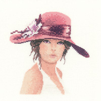 click here to view larger image of Sally - Miniature Elegance (evenweave) (counted cross stitch kit)