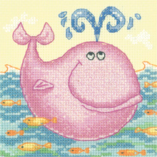 click here to view larger image of Whale - Cross Stitch Critters (chart)