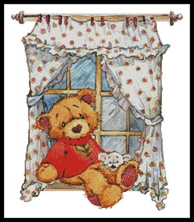 click here to view larger image of Teddy At Window (chart)