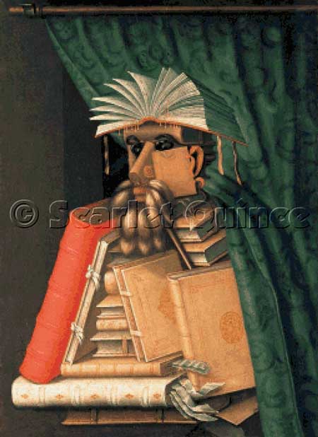 click here to view larger image of Librarian, The - Giuseppe Arcimboldo	 (chart)