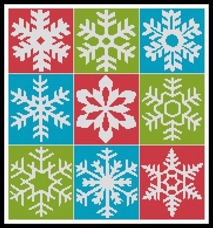 click here to view larger image of Snowflakes 2 (chart)