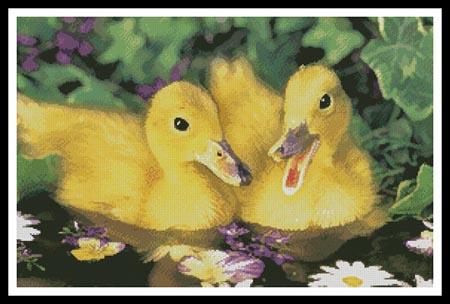 click here to view larger image of Two Ducklings (chart)