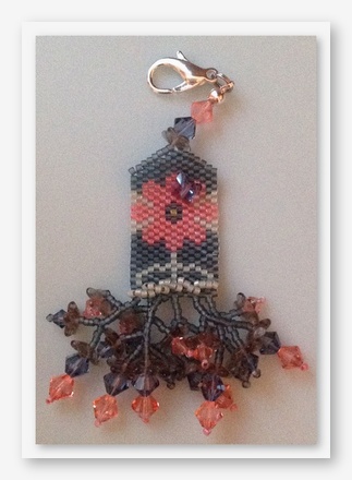 click here to view larger image of Small Secrets and Butterfly Moments Fob (bead kit)