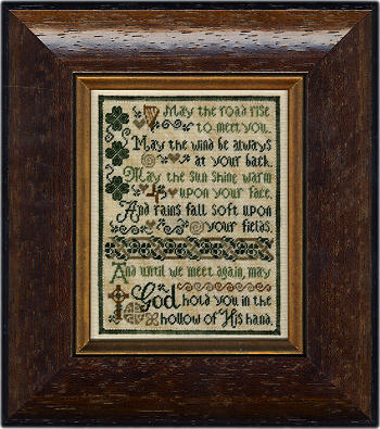 click here to view larger image of Olde Irish Blessing (chart)