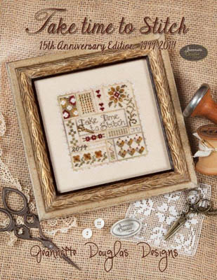 click here to view larger image of Take Time to Stitch 15th Anniversary edition (chart)