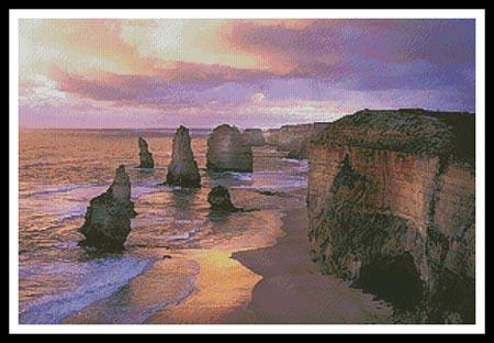 click here to view larger image of Twelve Apostles Sunset (chart)