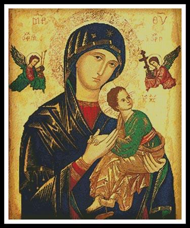 click here to view larger image of Our Lady of Perpetual Help (chart)