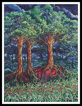 click here to view larger image of Fantasy Trees (Gail Gastfield) (chart)
