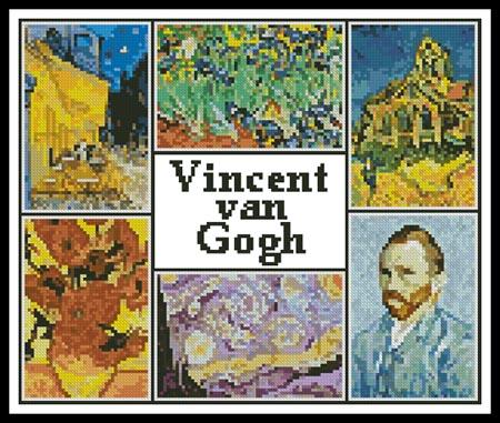 click here to view larger image of Van Gogh Sampler (chart)