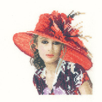 click here to view larger image of Victoria - Miniature Elegance - Aida (counted cross stitch kit)