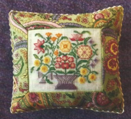 click here to view larger image of Spring Sachet (counted cross stitch kit)