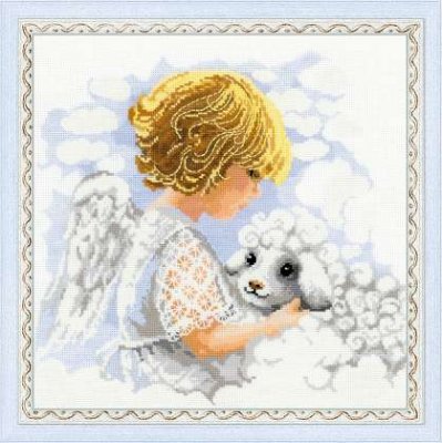 click here to view larger image of Day of an Angel (counted cross stitch kit)