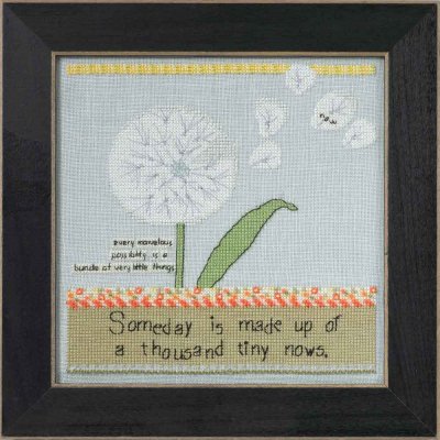 click here to view larger image of Dandelion - Curly Girl series (counted cross stitch kit)
