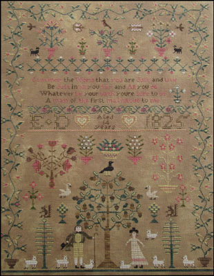 click here to view larger image of Seven Sheep Sampler (chart)